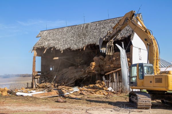Barn Demolition in Parker
