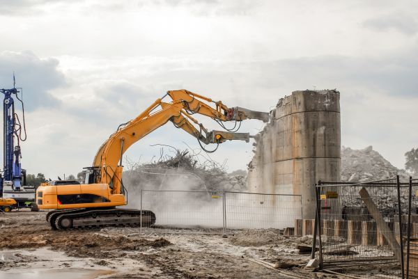 Silo Demolition in Parker