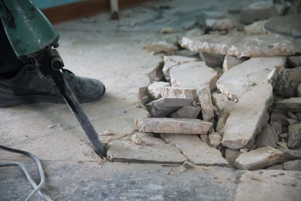 Cement Slab Removal in Parker