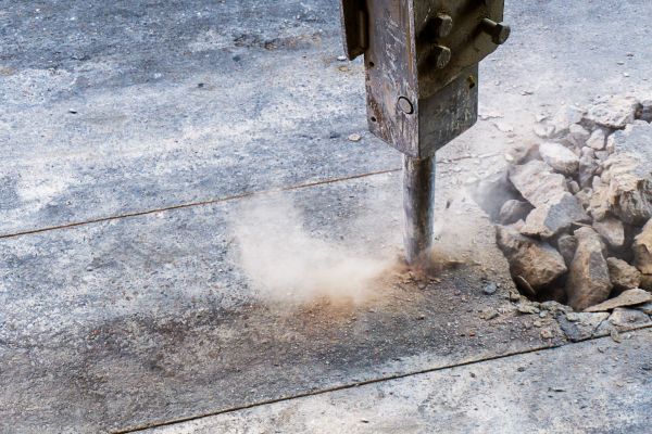 Concrete Patio Removal in Parker