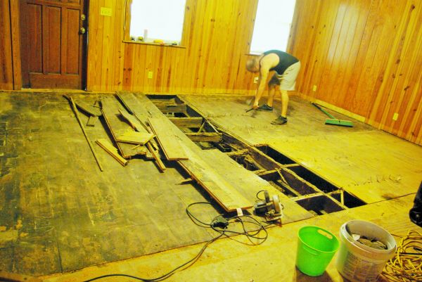 Subfloor Demolition in Parker