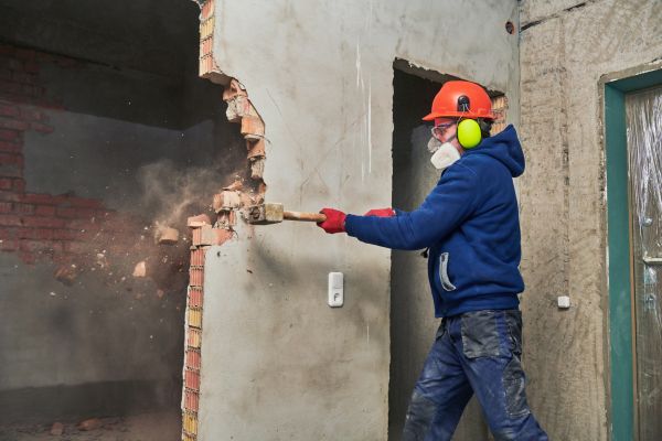 Concrete Wall Demolition in Parker