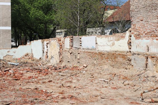 Brick Wall Demolition in Parker