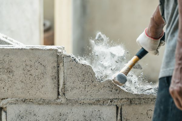 Block Wall Demolition in Parker